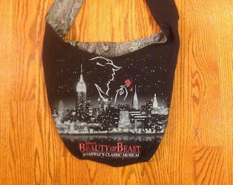 Beauty and the Beast Hobo Bag
