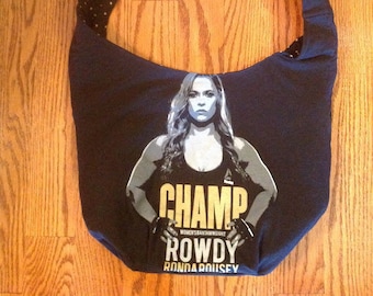 Rowdy Ronda Rousey Hobo Bag