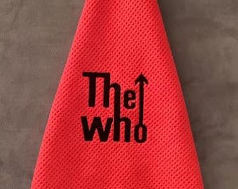 The Who Embroidered Sports/Golf Towel