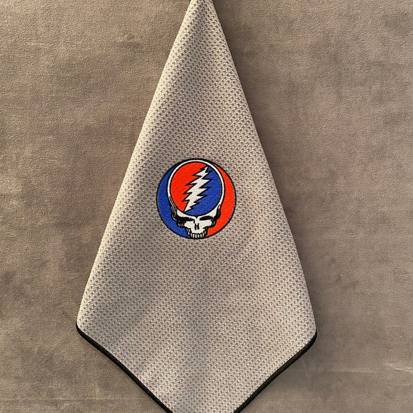 Steal Your Face Embroidered Sports/Golf Towel