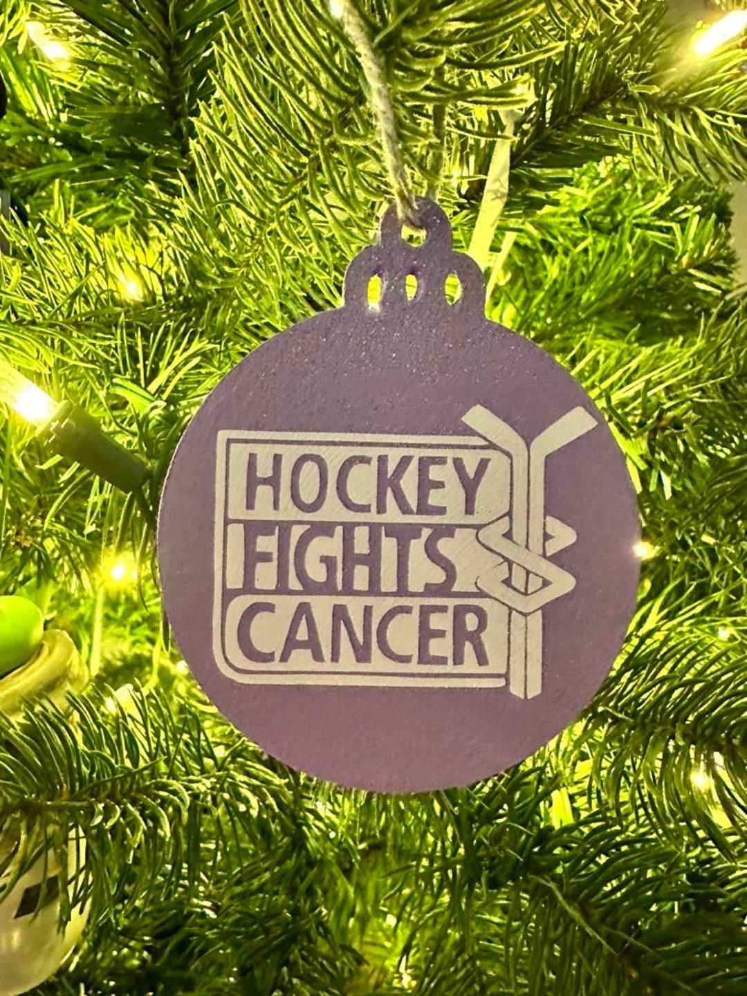 These lavender Hockey Fights Cancer - Colorado Avalanche