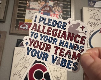 Keep It 100, Parker Kelly, Colorado Avalanche Sticker, NHL, Hockey, Sticker