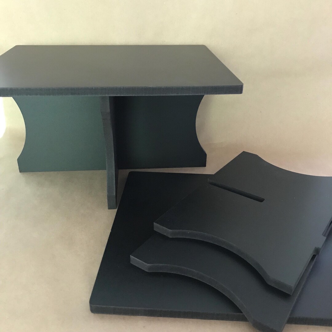 Black or White Heavy Duty Collapsible Riser - Etsy