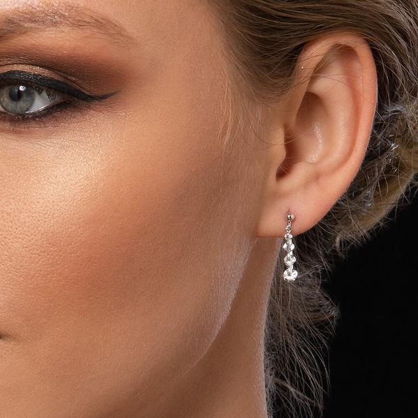 Small Drop Earrings Etsy