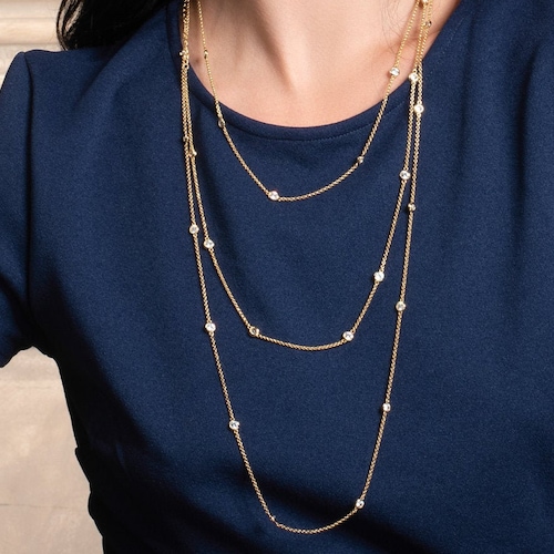 Long Gold Chain Necklace for Women 18 