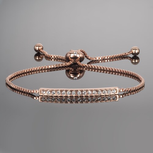 Adjustable Rose Gold Bracelet for Women 