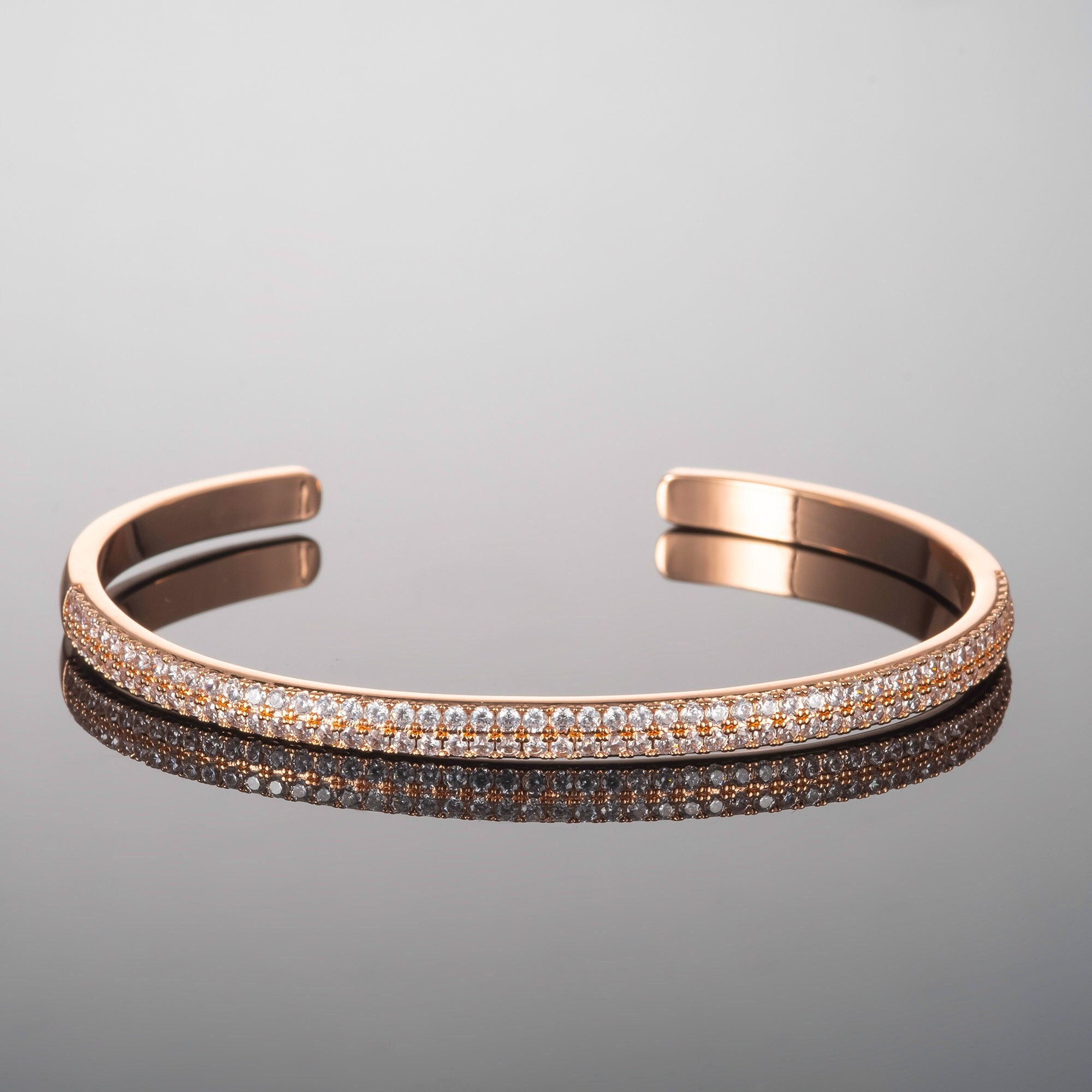 Adjustable Rose Gold Bracelet for Women and Teenage Girls -  Israel