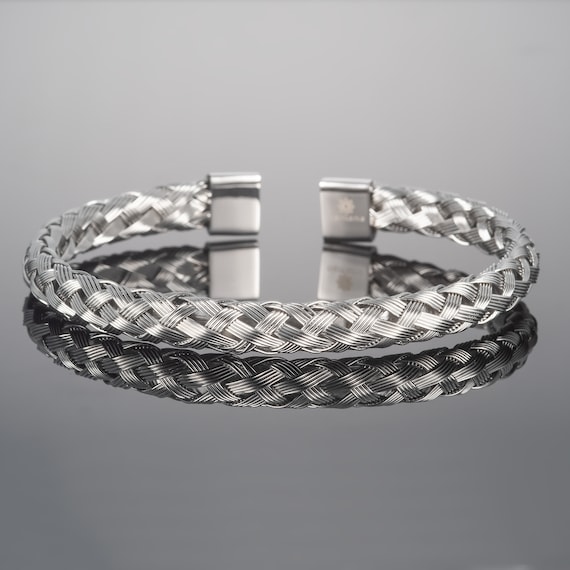 Braided bangle hotsell bracelet