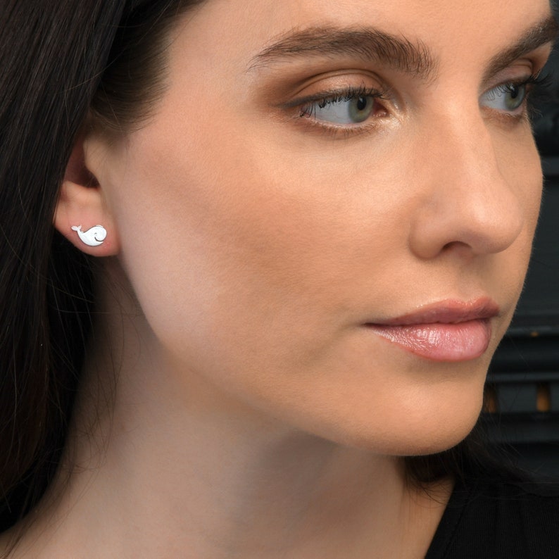 Cute Animal Stud Earrings for Women and Teen Girls in 925 Sterling Silver or Gold Plated Silver