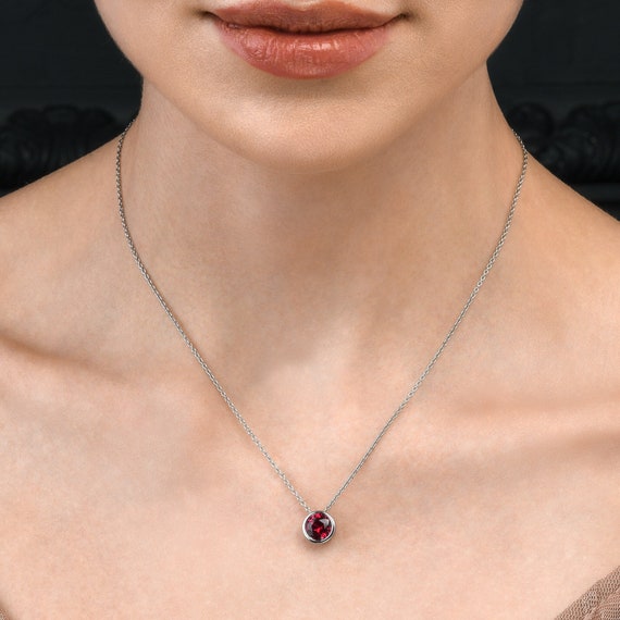 Peng Jin Collana Donna Con Ciondolo A Cuore - Placcata Oro, Argento, Rame, Con Zirconia Cubica, Ipoallergenica, Regalo Per Moglie E Amiche