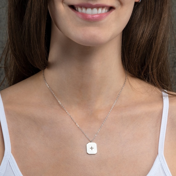 Gold Filled Starburst Rectangle Medallion Necklace - Sunburst – The Cord  Gallery