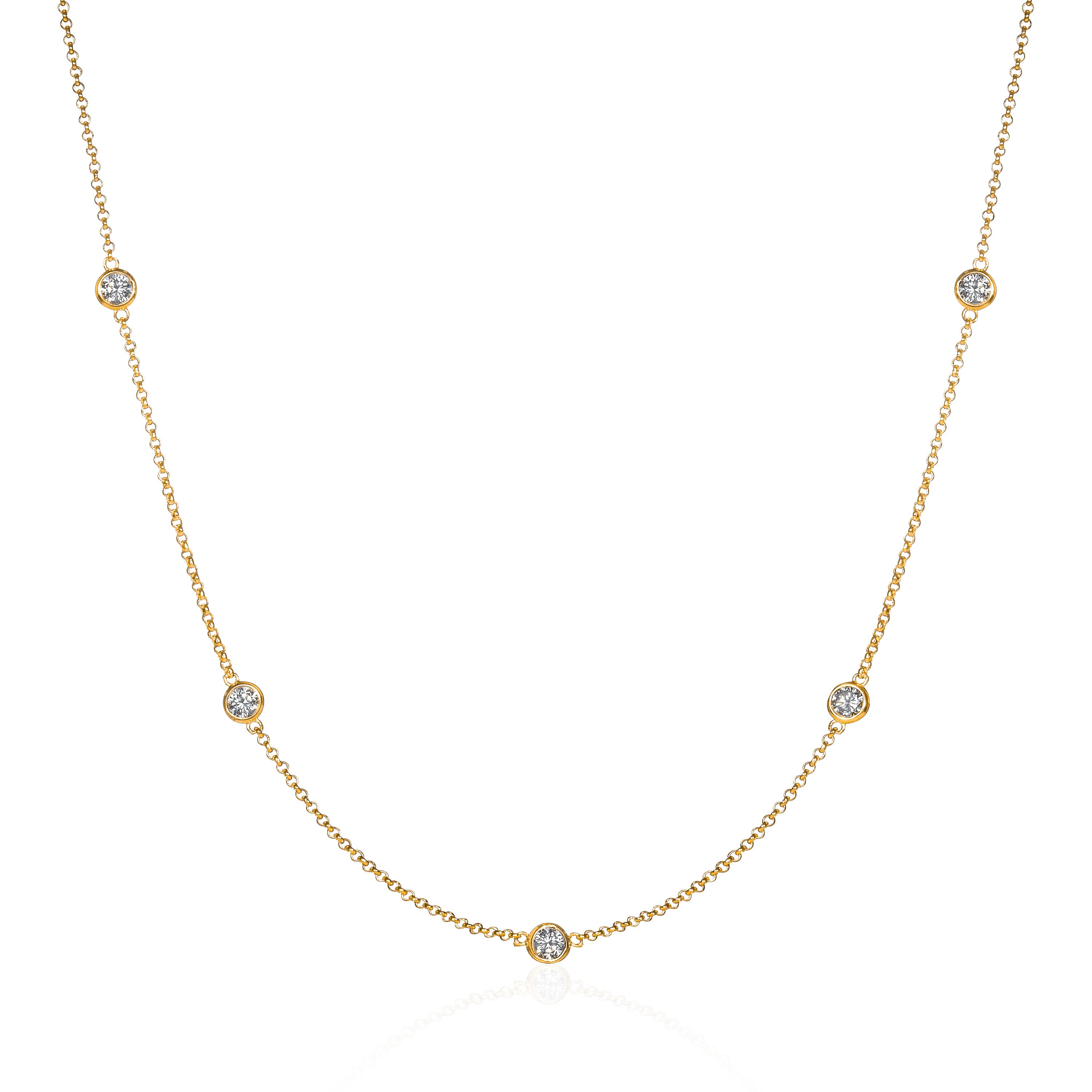 Long Gold Chain Necklace for Women, 18 24 or 32 Inch Long Chain ...
