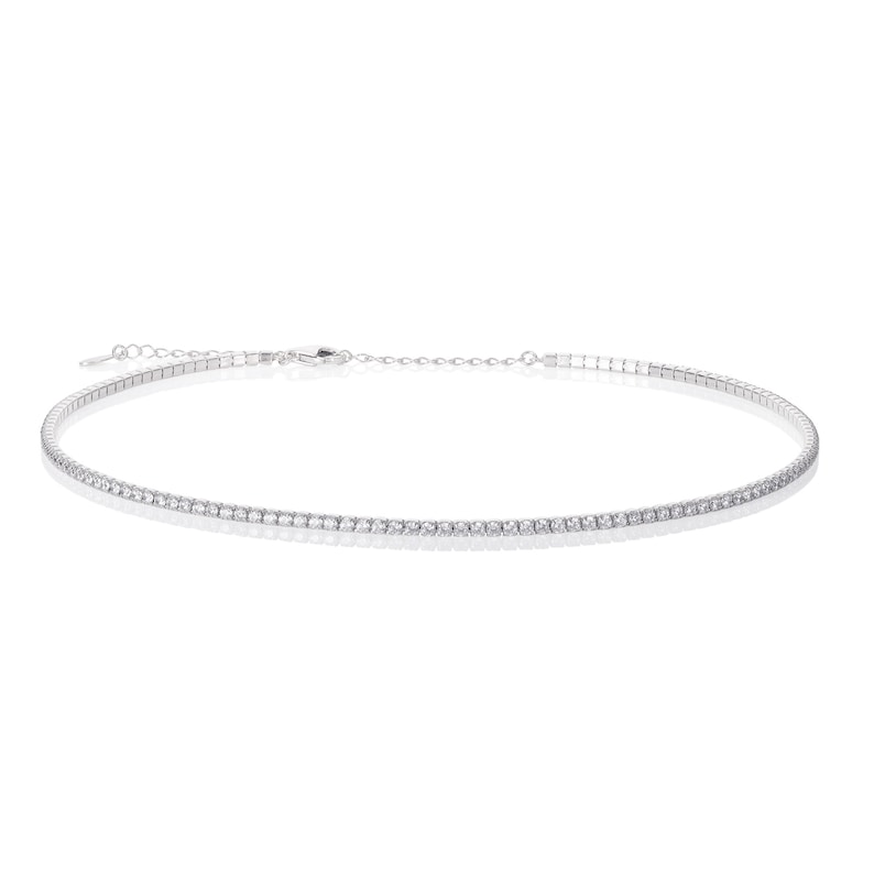 Women's Necklace Silver 925 Silver Choker  Gift for Girls