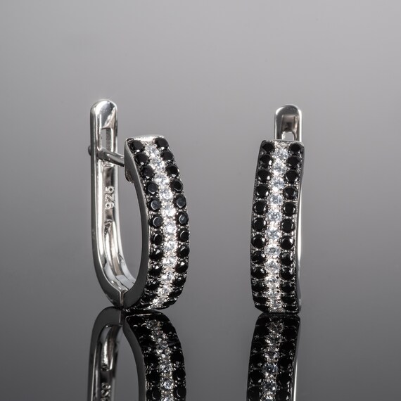 Set 3 Paia Orecchini A Cerchio Piccoli In Argento 925 | 12-15-20 Mm Con Zirconia, Ipoallergenici, Regalo Donna