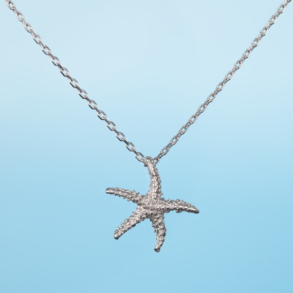 Starfish Pendant Necklace for Women Brushed Finish Starfish Pendant Necklace for Women Dainty Starfish Necklace for Teen Girls and Women Etsy Australia