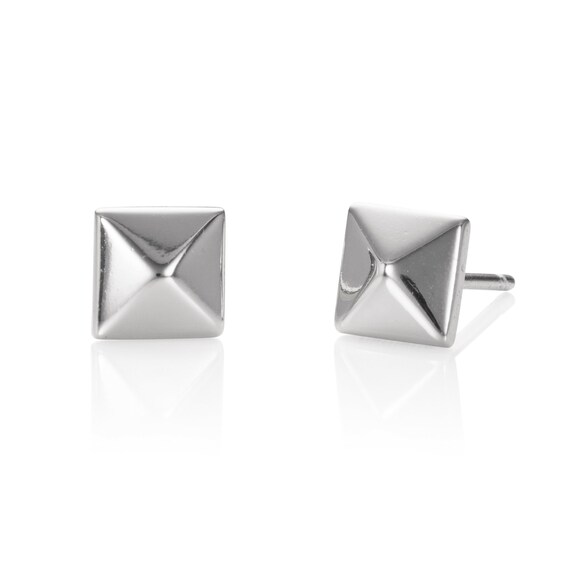 Silver Square Studs Silver Square Studs