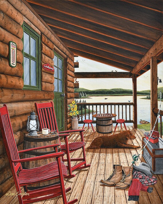 Cabin rocking chairs deals