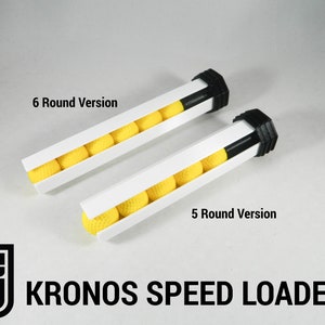 Nerf Kronos/Mercury Speed Loader White