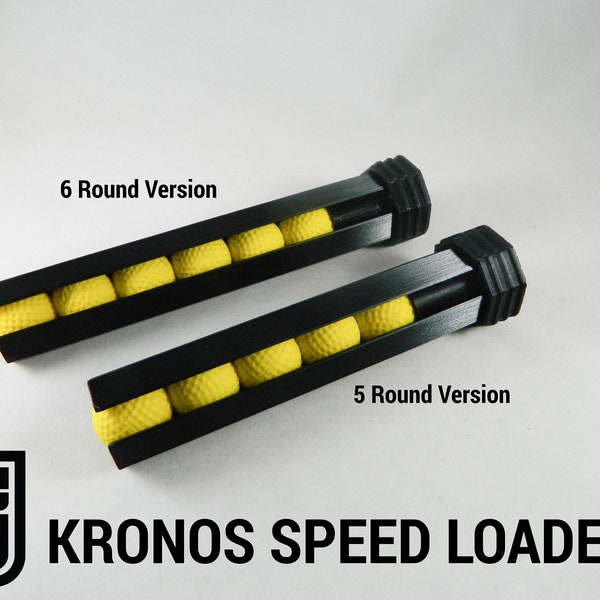 Nerf Kronos/Mercury Speed Loader Black