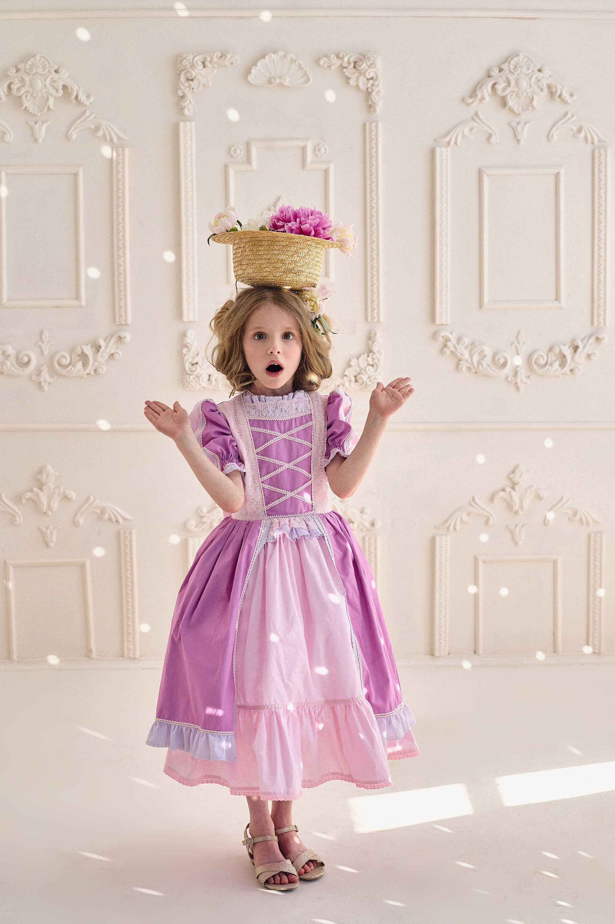 Pink Princess Toddler Princess Fairy Tale Dress for Halloween - Etsy  Singapore