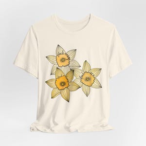 Yellow Flowers on Yellow Tshirt - Etsy