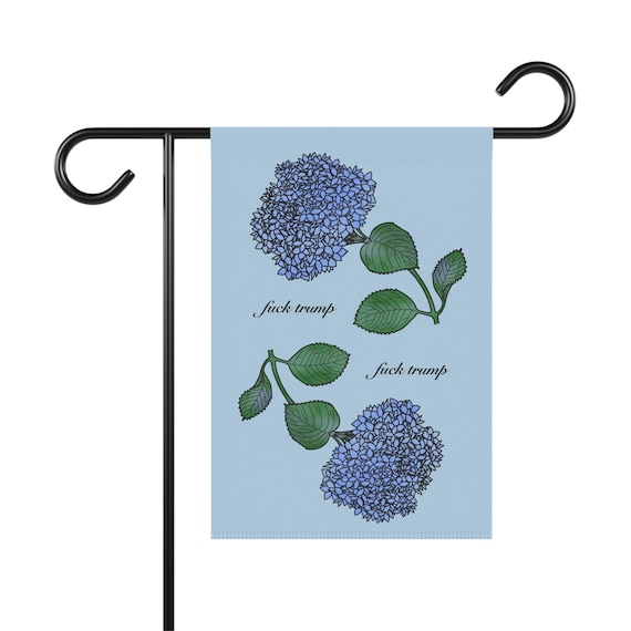 OTVEE Hortensien Gartenflagge – 71,1 X 101,6 Cm, Doppelseitig Bedruckt, Jute-Optik, Für Terrasse & Garten