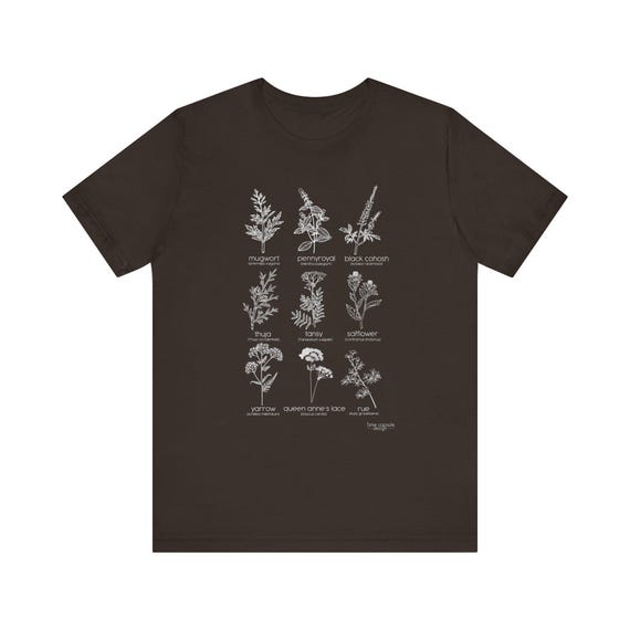 Dark Herbs for Reproductive Freedom Unisex Jersey Short Sleeve Tee 