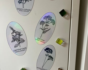 Magnets - Herbs for Reproductive Freedom - Set of 4