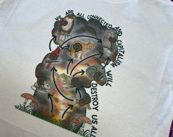 We Are All Connected Capitalism Will Destroy Us All SHIRT East Palestine Relief