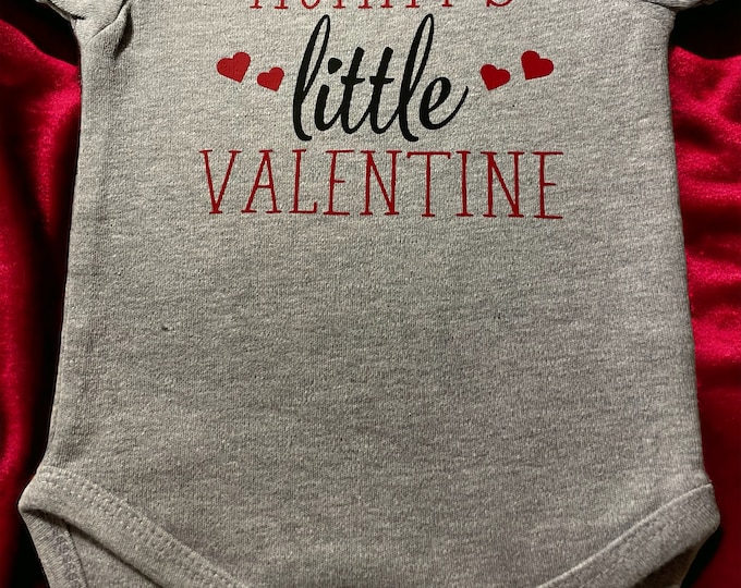 Mommy's Little Valentine Onesie