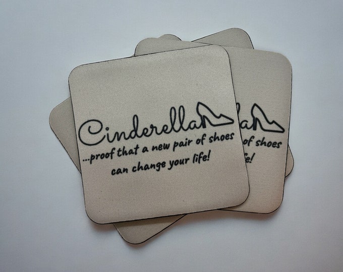 Cinderella Coaster Set of 4