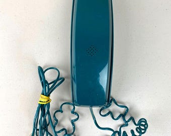 Vintage Conair Landline Phone Green Slimline Pulse Tone Model SW104 Not Tested