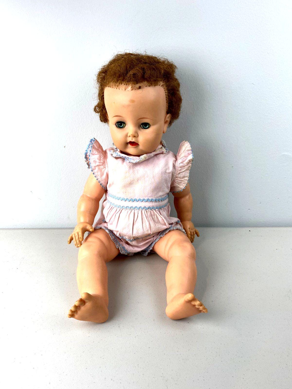 ビンテージドールvintage doll レアニッカーボッカーバニー