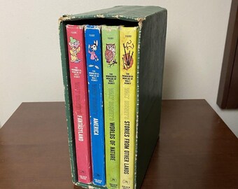 The Wonderful Worlds of Walt Disney, Book Set, Boxed, Golden Press
