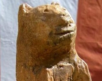LION MAN Hohlenstein-Stade (MVAA32) replica 1 arm only RESTORED by an artist G. Souquet (facsimile reproduction in acrylic resin)