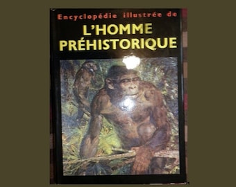 Encyclopedia of PREHISTORIC MAN (559 pagina's) Uitgever Gründ 1976 (uitstekende staat)