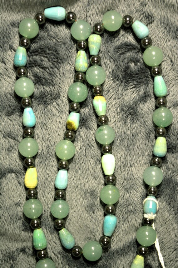 Collier en perles de jade origine Chine