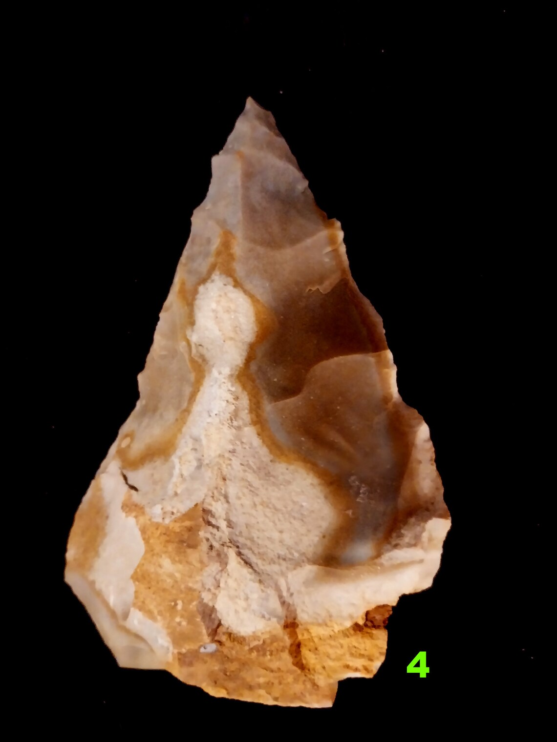 Modern-style Biface Made From Bergerac Zoned Flint - Knapping Done With ...