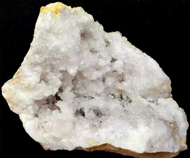 DRUSE GEODE de Quartz pur sous gangue noduleuse pour régénération des cristaux et gemmes de lithothérapie bijoux et pierres naturelles image 6