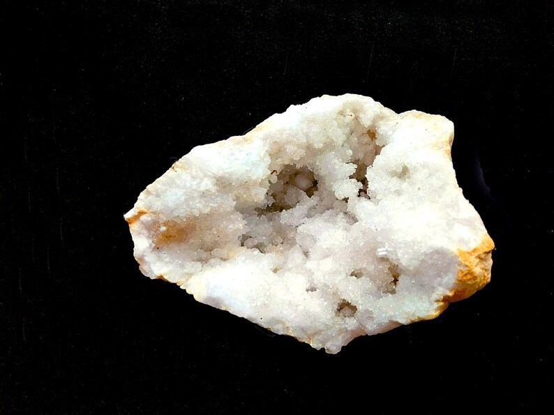 DRUSE GEODE de Quartz pur sous gangue noduleuse pour régénération des cristaux et gemmes de lithothérapie bijoux et pierres naturelles image 2