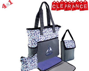 nautical diaper bag