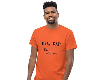 NEW DAD T-shirt| T-Shirt for Men| Gift for Dad - Funny Dad Shirt - New Parents - Baby Shower Gift