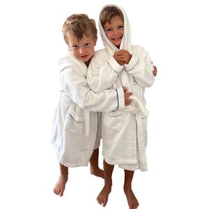 Albornoz de bebé PERSONALIZADO Albornoz para niños pequeños Monograma personalizado / Nombre Albornoz para niños pequeños / Baby Shower Albornoz para bebés Albornoz para niños