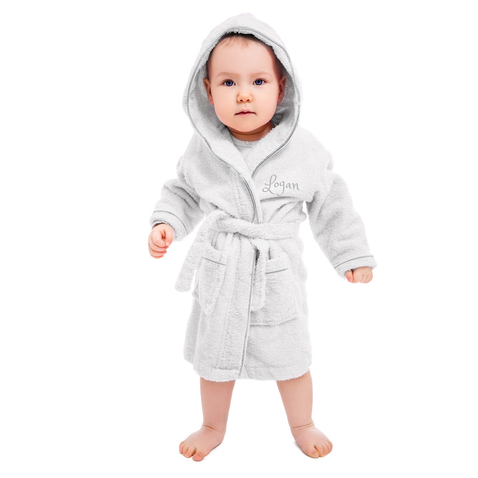 personalised childrens bathrobes