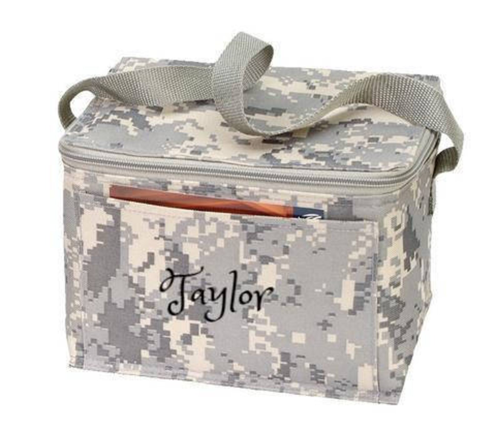 Personalized 6pack Cooler Bag /army Lunch Bag Camouflage FREE Etsy