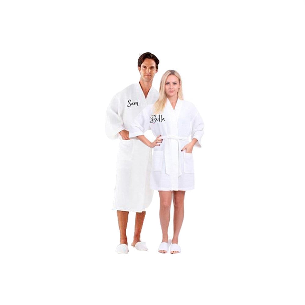 Weave Robe Men Personalized Men Waffle Weave Robe - Free Shipping - Custom Monogram ...