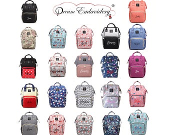 customized backpack diaper bags