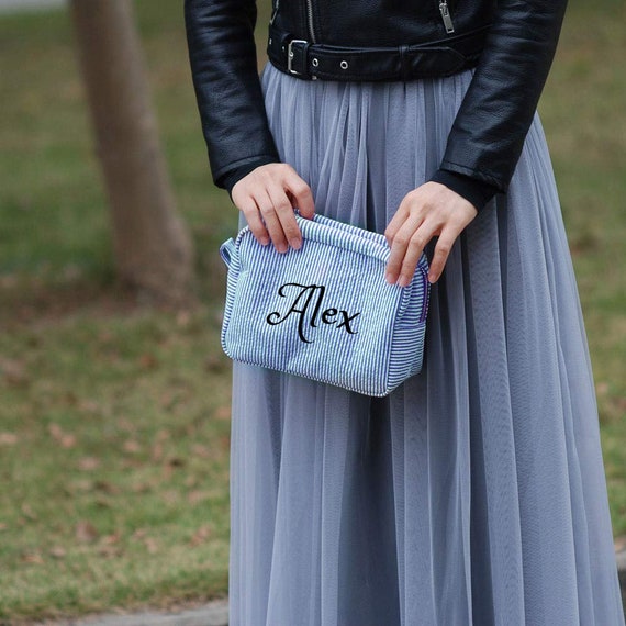 Personalized pouch bags sales