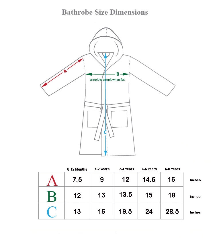 PERSONALIZED Baby Bathrobe BLUE Toddler Bath Robe custom Etsy