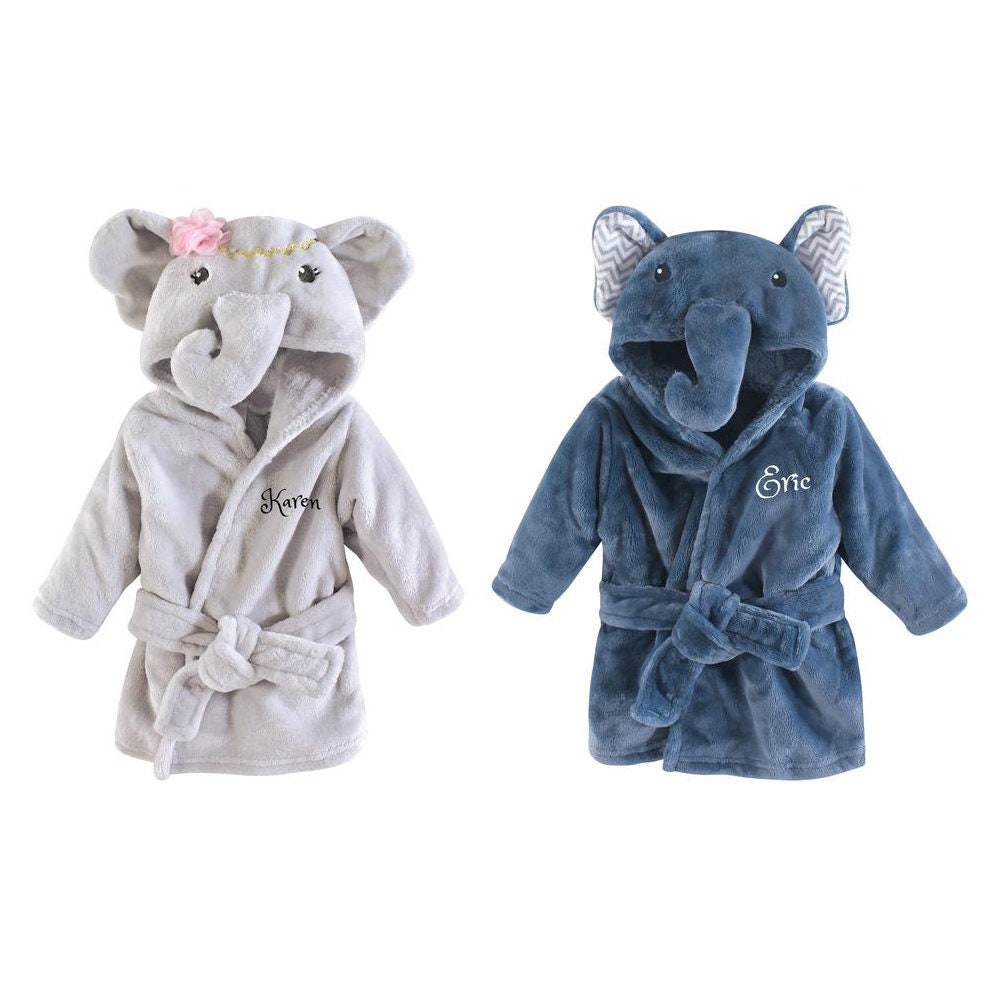 PERSONALIZED Baby Bathrobe -christmas -infant Bath Robe -custom ...